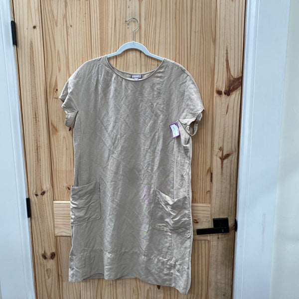 WOMENS J.JILL TAN DRESS L