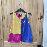 WOMENS NIKE SHIRT SL GOLDEN YELLOW/PINK/PURPLE L