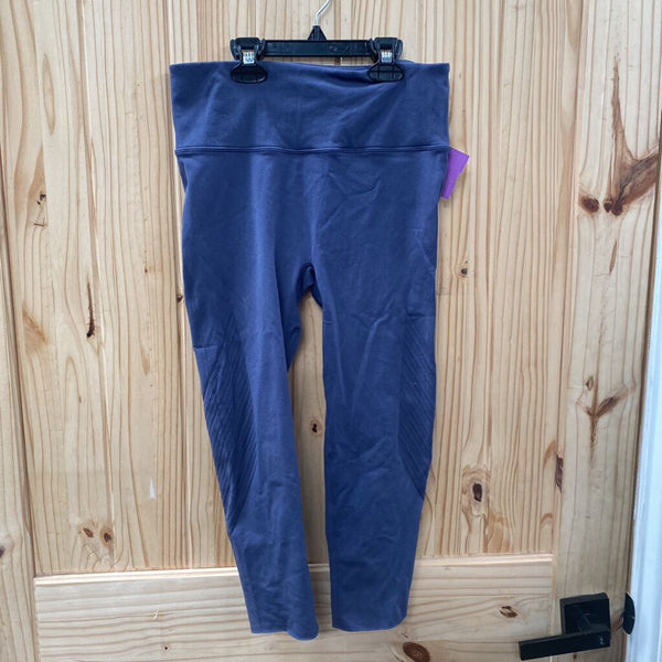 WOMENS LULULEMON DK TEAL LEGGINGS S