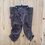 WOMENS LULULEMON CHOCOLATE CAPRIS S?