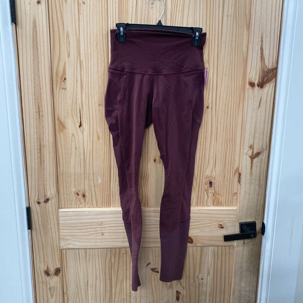 WOMENS LULULEMON DK WINE LEGGINGS S?