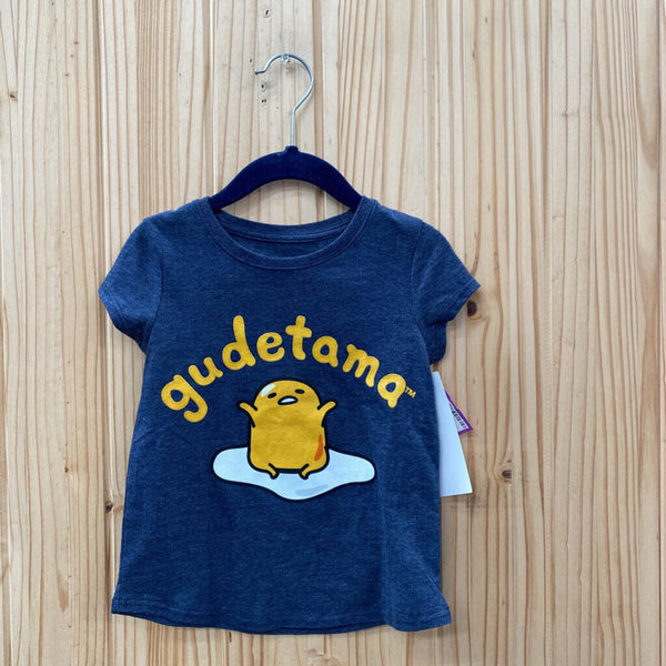 GIRLS GUDETAMA BLUE T-SHIRT 2T