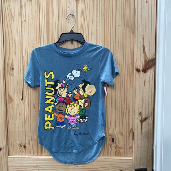 WOMENS PEANUTS TEAL T-SHIRT XS