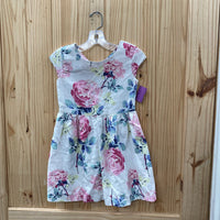 GIRLS GAP KIDS SL DRESS FLORAL S 5