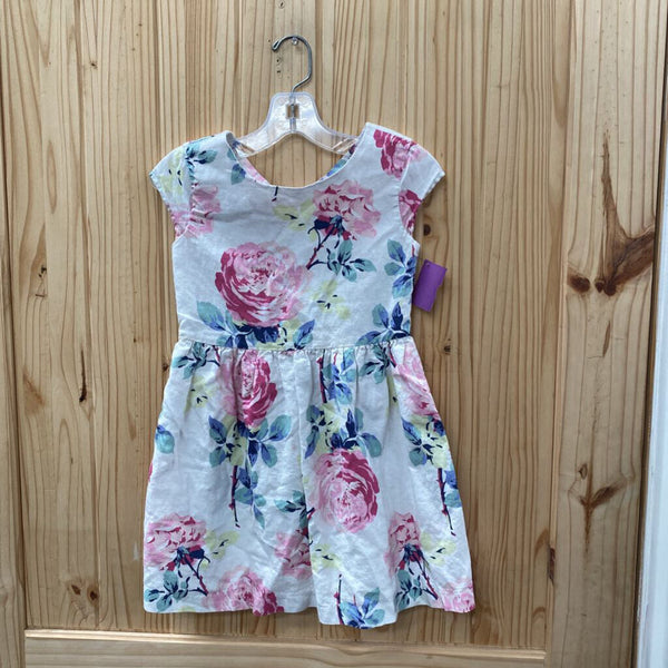 GIRLS GAP KIDS SL DRESS FLORAL S 5