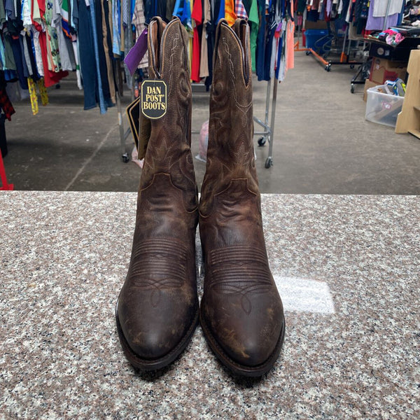 MENS DAN POST BROWN BOOTS 15D NEW