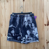 MENS KINETIC BLK/WHITE SHORTS S