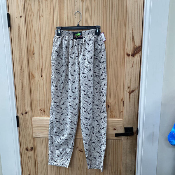 MENS GECKO TAN/BLK PANTS W/LIZARDS M