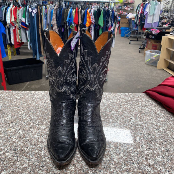 1883 BY LUCCHES 8 1/2 D BLACK BOOTS