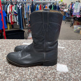 MENS JUSTIN GREY BOOTS SIZE 9