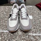 WOMENS NOVA SNEAKERS GREY/WHITE/BLK 10 NEW