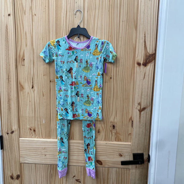 GIRLS DISNEY PRINCESS 2PC LITLLE SLEEPIES SET 7/8