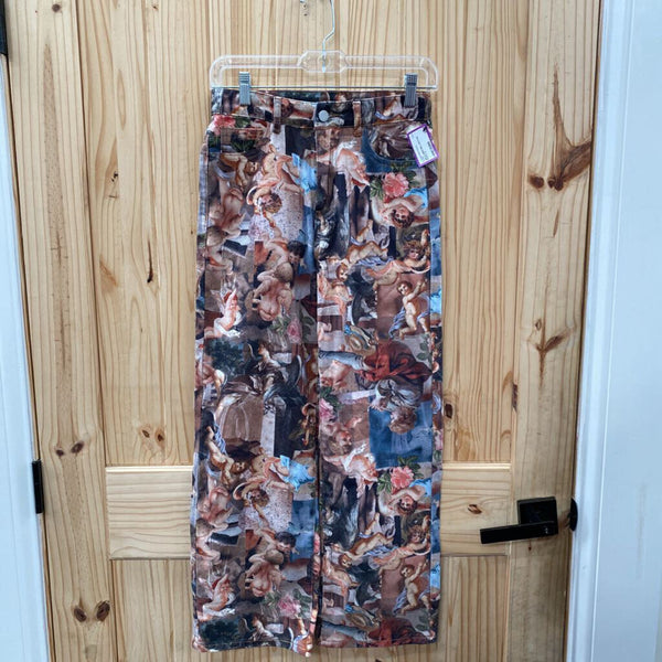 GIRLS SHEIN BELL BOTTOM PANTS 12