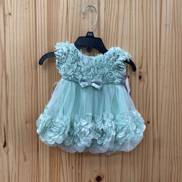 GIRLS NANNETTE BABY 2PC SET GREEN 0/3M