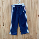 BOYS ADIDAS JOGGERS NAVY BLUE/WHITE 24M