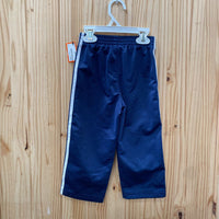 BOYS ADIDAS JOGGERS NAVY BLUE/WHITE 24M
