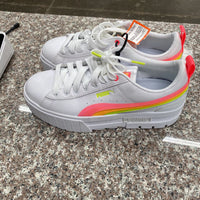 WOMENS PUMA BRIGHT ORANGE/HOT PINK/NEON YELLOW 10
