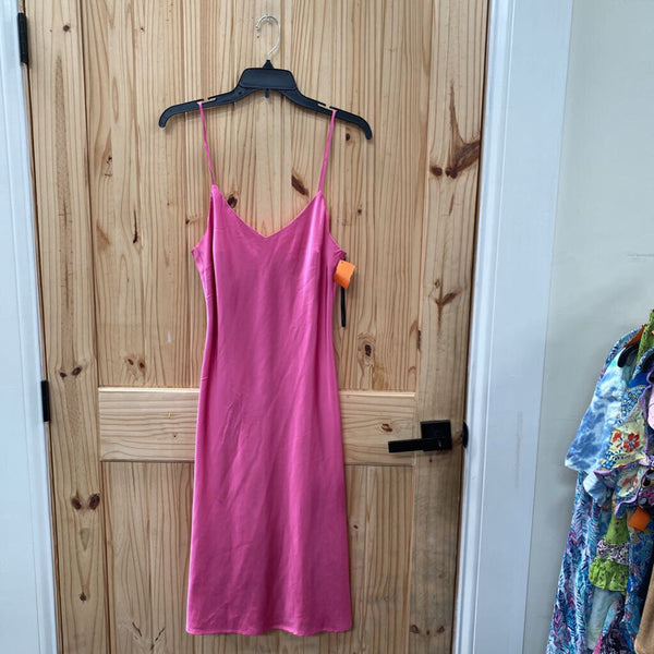 WOMENS FOREVER 21 OINK SL DRESS PINK M