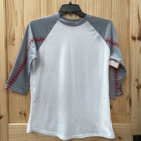 BASEBALL THEME T-SHIRT S