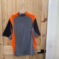 MENS OKALHOMA STATE ORANGE/BLK/GREY SHIRT L