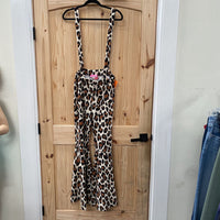 WOMENS OUT OF ORADE SL LEOPARD ROMPER L
