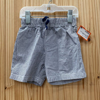 BOYS CHILD OF MINE LINEN/WHITE STRIPE SHORTS 24M