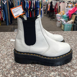 WOMENS DOC MARTENS WHITE BOOTS 6
