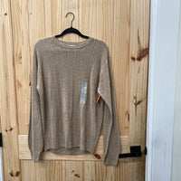 MENS GEOOFFREY BEENE TAUPE LS SHIRT M NWT