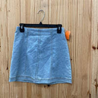 WOMENS NO BOUNDARIES LT DENIM SKIRT 1