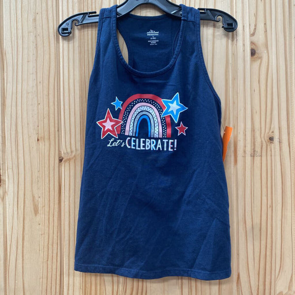 GIRLS LETS CELEBRATE TANK TOP SIZE 6