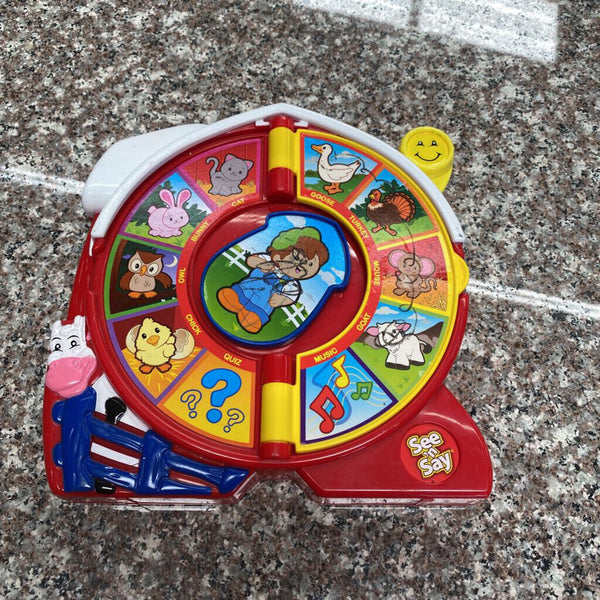 SEE N SAY ANIMAL TOY