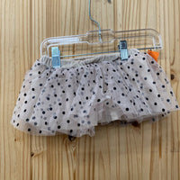 GIRLS DISNEY BABY TAUPE/BLK TUTU BLOOMERS 0/3M