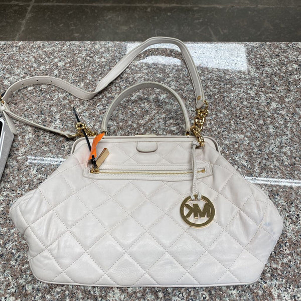 WOMENS MICHAEL KORS CREAM PURSE