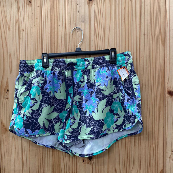 WOMENS COLUMBIA FLORAL SHORT XL