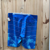 MENS OAKLEY SWIM TRUNKS LT BLUE 36