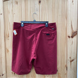 MENS OAKLEY SHORTS MAROON 36