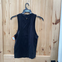 WOMENS ZYIA BLK/GOLD SHIRT M