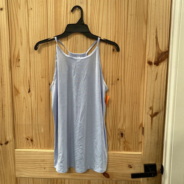 WOMENS ATHLETA LT BLUE TANK S