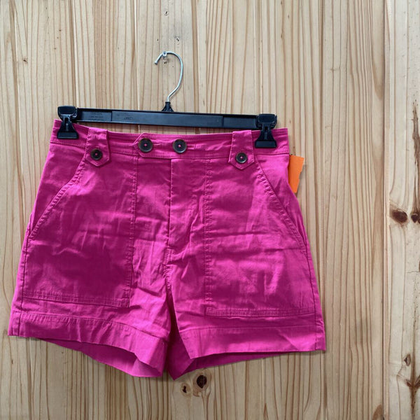 WOMENS MAEVE DK PINK SHORTS 4