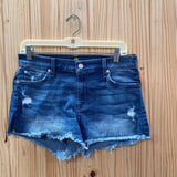 WOMENS SEVEN DENIM SHORTS 27