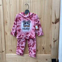 GIRLS KIDLIFE 2PC SET PINK 18/24M