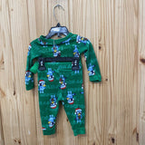 BOYS BLUEY 2PC PAJAMA SET GREEN 12M
