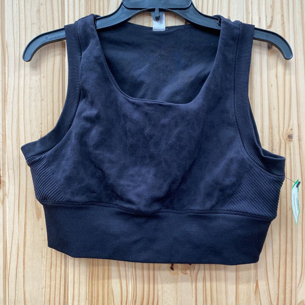 WOMENS 90 DEGREES BLK LEOPARD SPORTS BRA XL