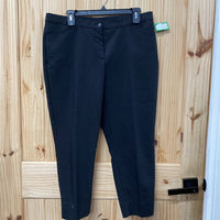 WOMENS ALLISON DALEY BLACK CAPRIS 12