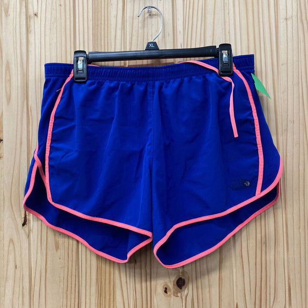 WOMENS ROYAL BLUE/PINK SHORTS M/L