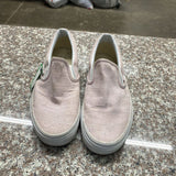 WOMENS LT PINK VANS 9