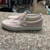 WOMENS LT PINK VANS 9