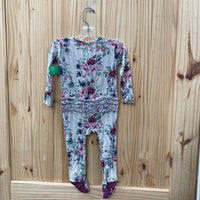 GIRLS POSH PEANUT FLORAL SLEEPER 12/18M