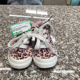 GIRLS BLOWFISH PINK/BLK LEOPARD W/HEARTS SHOES SIZE UNKNOWN