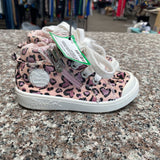 GIRLS BLOWFISH PINK/BLK LEOPARD W/HEARTS SHOES SIZE UNKNOWN